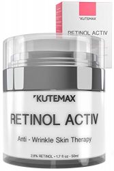 Retinol Night Cream – Anti-Age Formula – Reduces Wrinkles and Fine Lines – Special Mix of Organic Skincare Ingredients – 1.7 fl oz, 50 ml